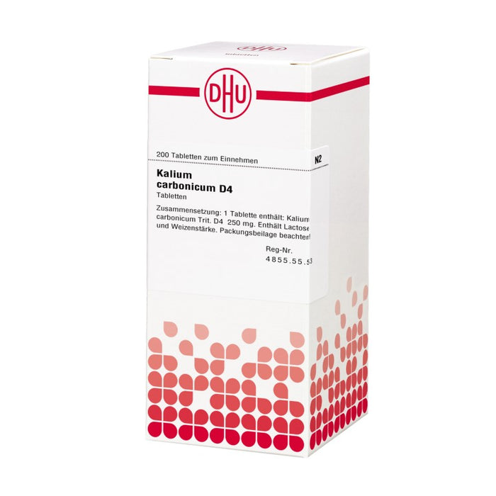 DHU Kalium carbonicum D4 Tabletten, 200 St. Tabletten