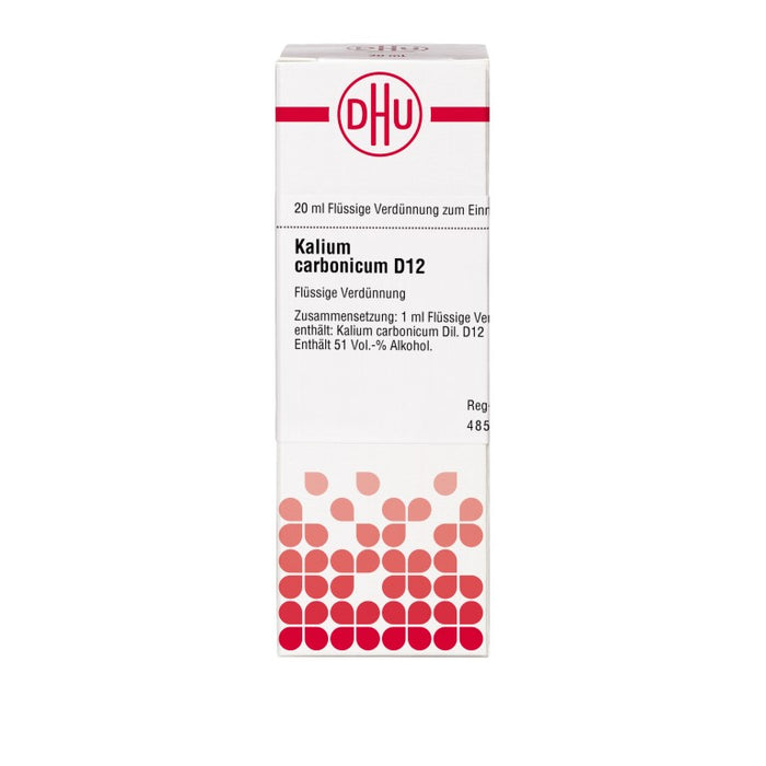 DHU Kalium carbonicum D12 Dilution, 20 ml Lösung