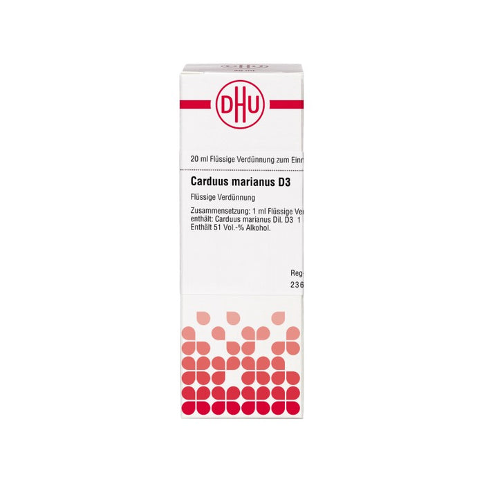 DHU Carduus marianus D3 Dilution, 20 ml Lösung