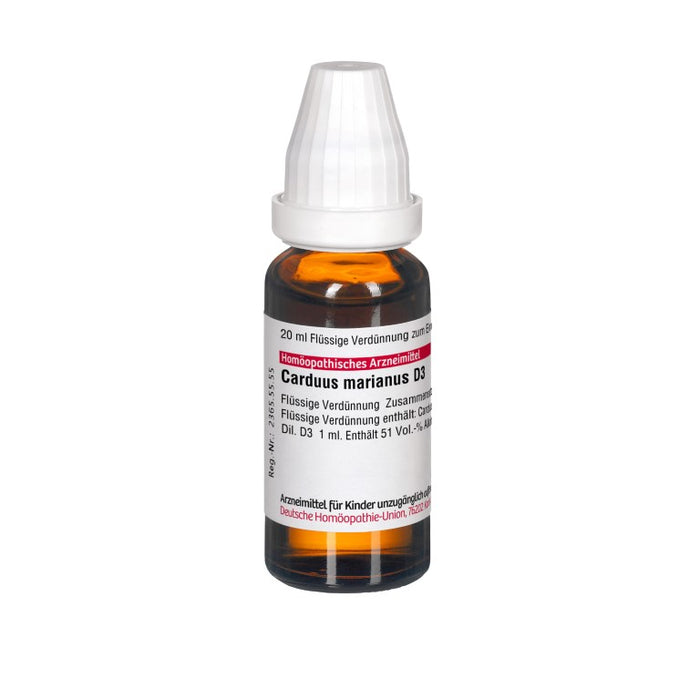 DHU Carduus marianus D3 Dilution, 20 ml Lösung