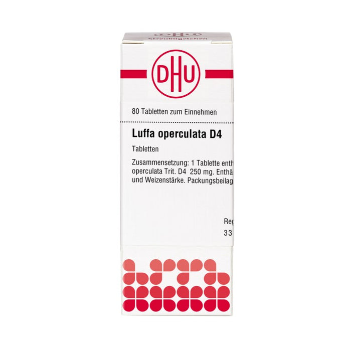 DHU Luffa operculata D4 Tabletten, 80 pc Tablettes