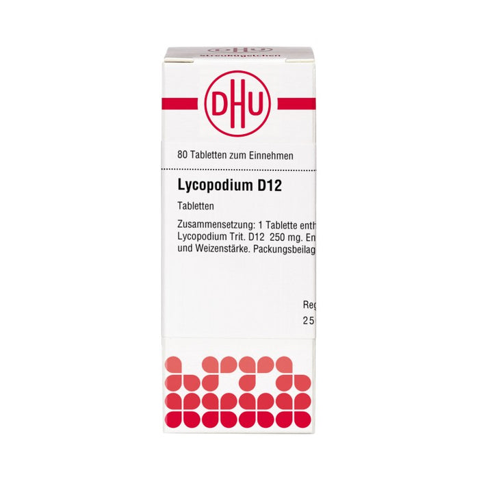 DHU Lycopodium D12 Tabletten, 80 St. Tabletten