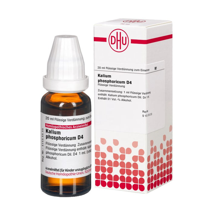 Kalium phosphoricum D4 DHU Dilution, 20 ml Lösung