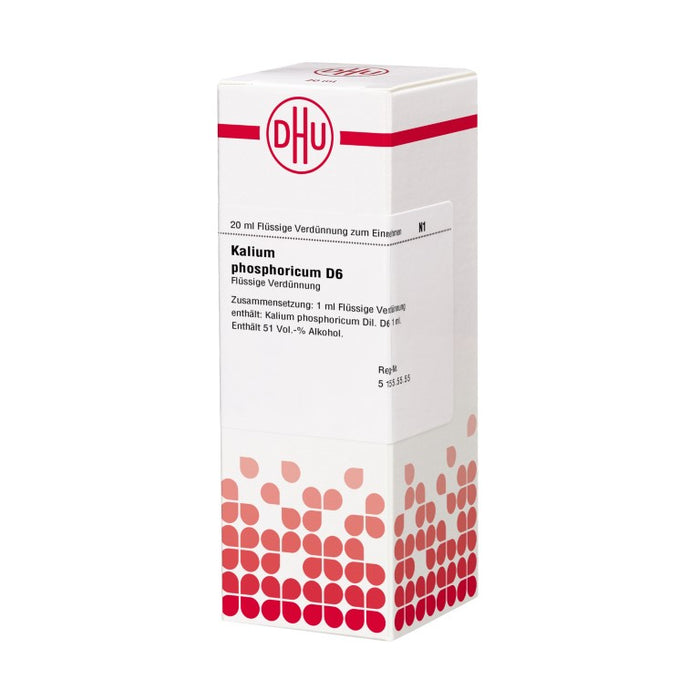 DHU Kalium phosphoricum D6 Dilution, 20 ml Lösung