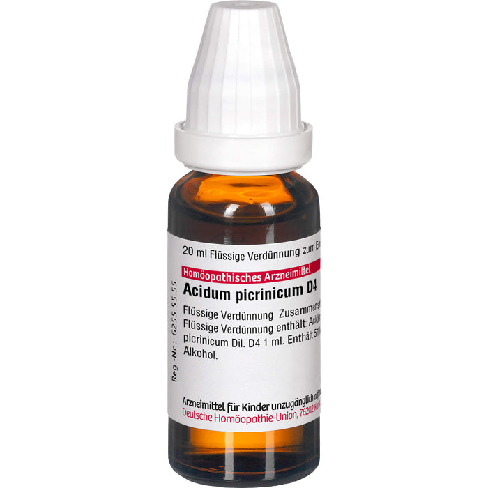 DHU Acidum picrinicum D4 Dilution, 20 ml Lösung