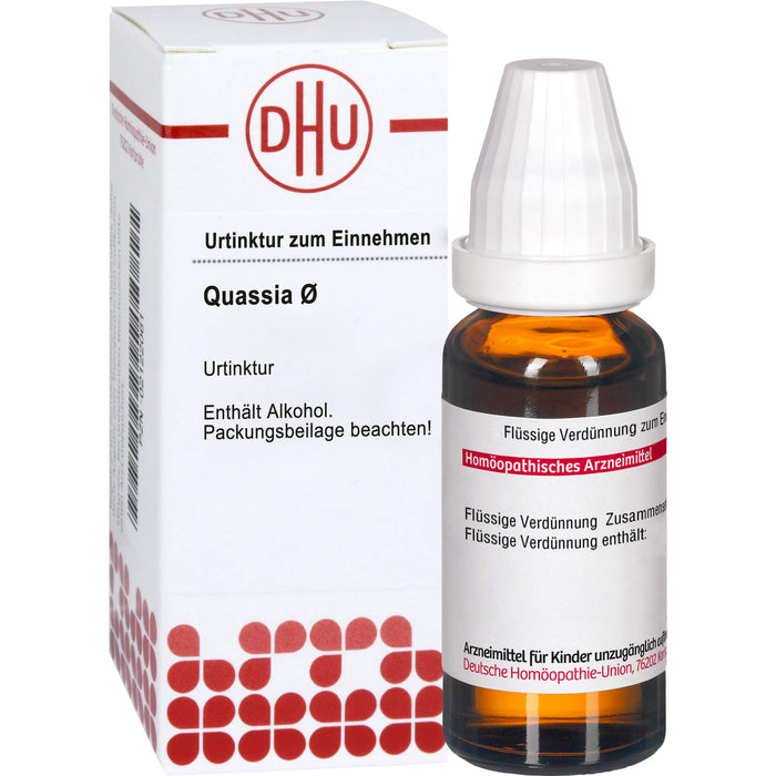 Quassia Urtinktur D1 DHU, 20 ml Lösung