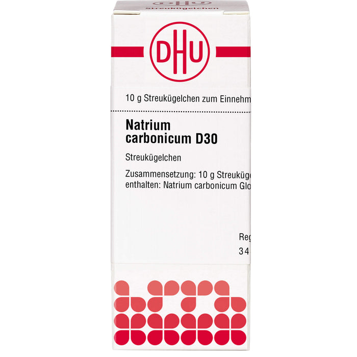 DHU Natrium carbonicum D30 Streukügelchen, 10 g Globuli