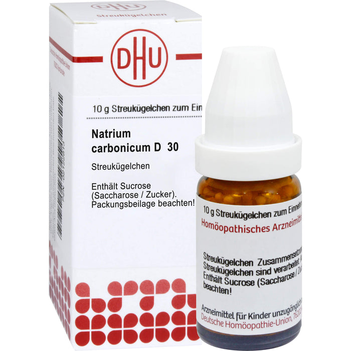 DHU Natrium carbonicum D30 Streukügelchen, 10 g Globules