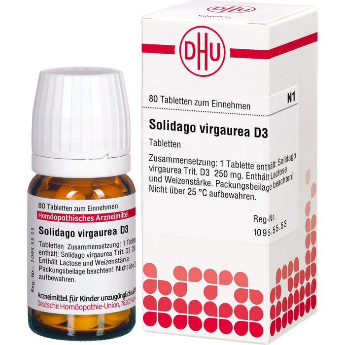 DHU Solidago virgaurea D3 Tabletten, 80 pc Tablettes