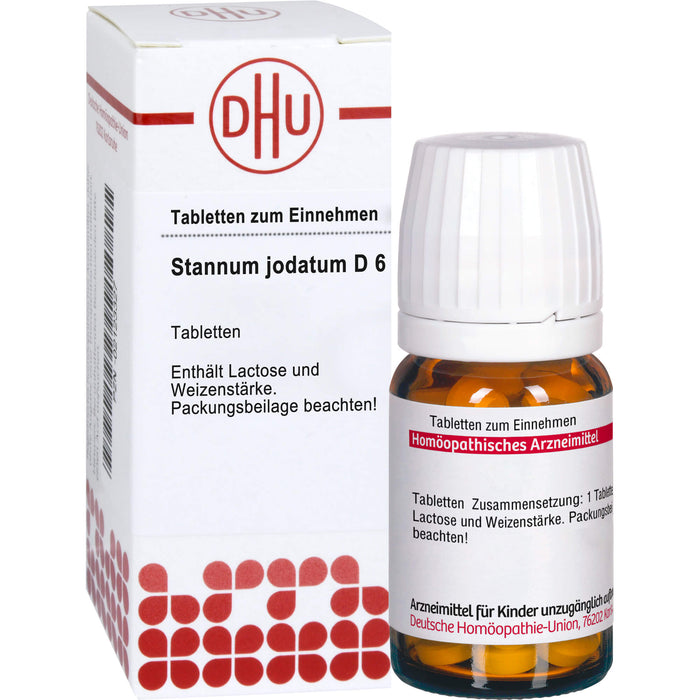 DHU Stannum jodatum D6 Tabletten, 80 pc Tablettes