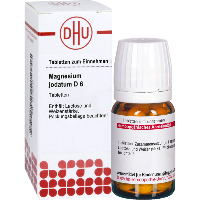 DHU Magnesium jodatum D6 Tabletten, 80 St. Tabletten