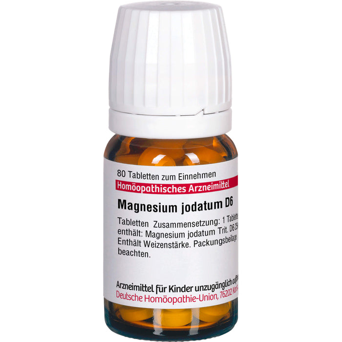 DHU Magnesium jodatum D6 Tabletten, 80 St. Tabletten