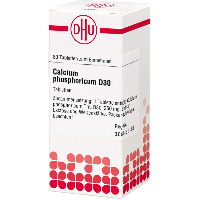 DHU Calcium phosphoricum D30 Tabletten, 80 pc Tablettes