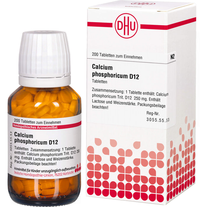 DHU Calcium phosphoricum D12 Tabletten, 200 St. Tabletten