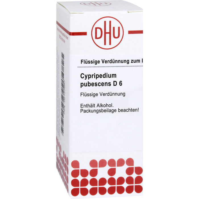 Cypripedium pubescens D6 DHU Dilution, 20 ml Lösung