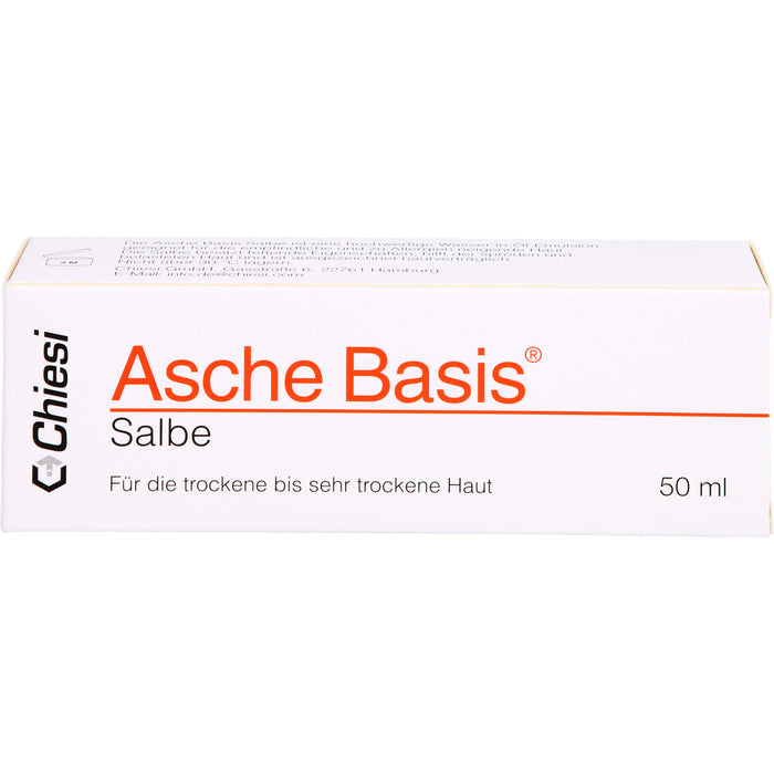 Asche Basis Salbe für die trockene bis sehr trockene Haut, 50 ml Onguent