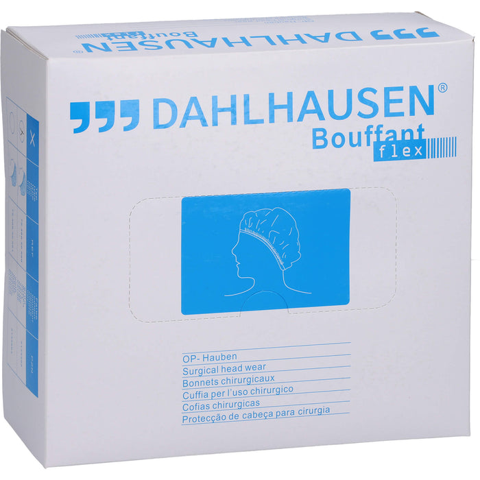 OP-Haube Bouffant Flex weiss, 100 St