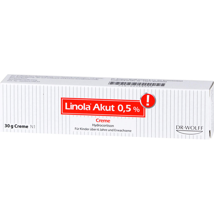 Linola akut 0,5 % Creme, 30 g Crème