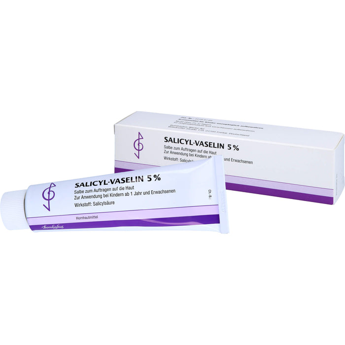 Bombastus Salicyl-Vaselin 5% Salbe, 100 ml Salbe