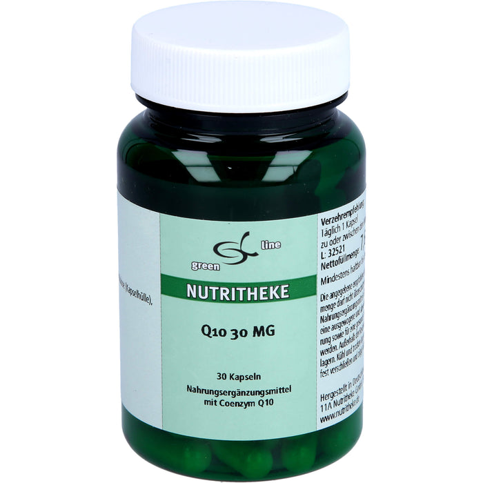 green line Nutritheke Q10 30 mg Kapseln, 30 pcs. Capsules