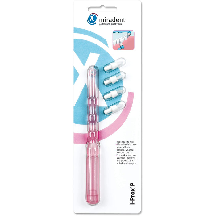 miradent I-Prox P Sulcusbürsten-Kit pink transparent, 1 pcs. Toothbrush