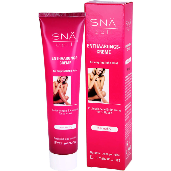 SNÄ Epil Enthaarungs-Creme für empfindliche Haut, 75 ml Cream