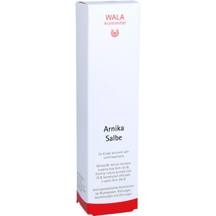 WALA Arnika Salbe bei Blutergüssen, Prellungen, Quetschungen und Zerrungen, 100 g Ointment