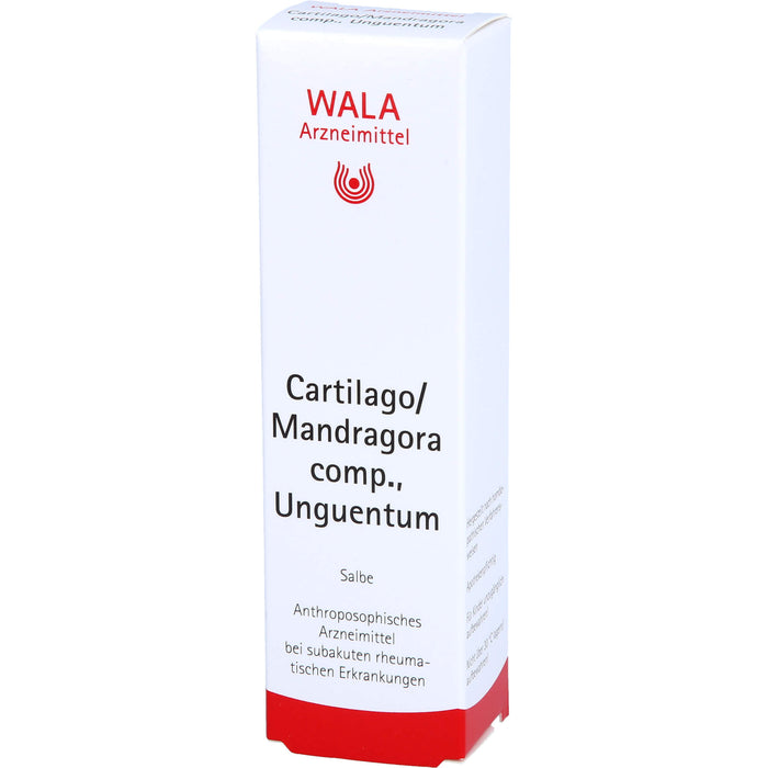 WALA Cartilago/Mandragora comp. Salbe bei subakuten rheumatischen Erkrankungen, 30 g Salbe