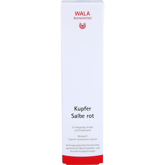 WALA Kupfer Salbe rot, 100 g Salbe