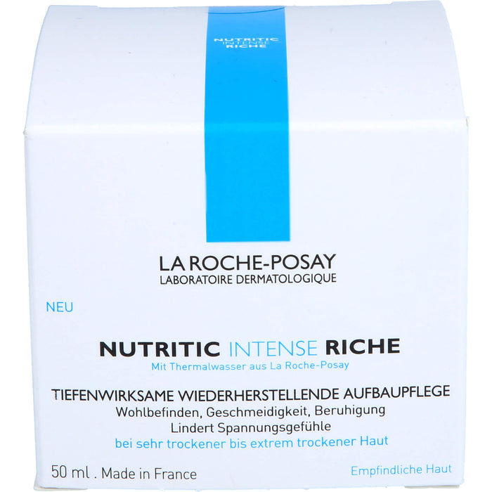 La Roche-Posay Nutritic intense riche Aufbaupflege, 50 ml Cream