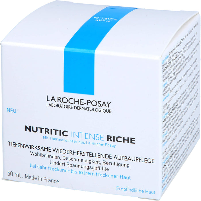 La Roche-Posay Nutritic intense riche Aufbaupflege, 50 ml Cream