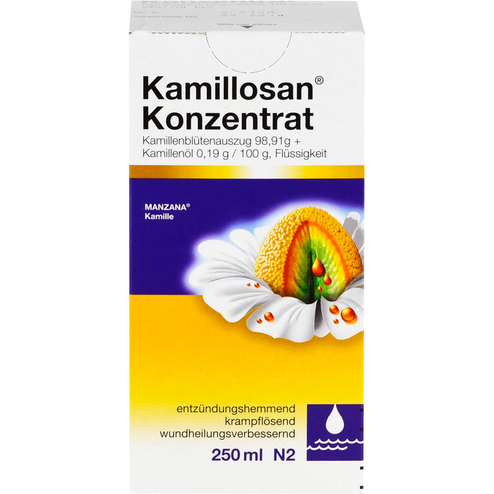 Kamillosan Konzentrat Flüssigkeit entzündungshemmend, 250 ml Solution