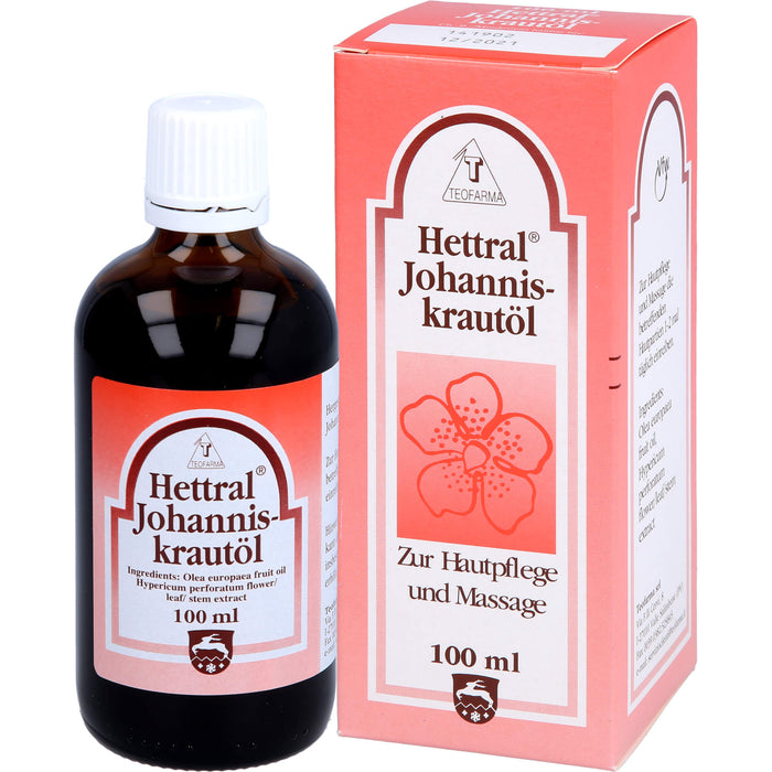 Hettral Johanniskrautöl, 100 ml Öl