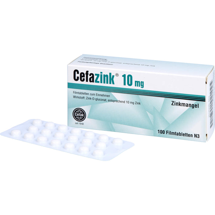 Cefazink 10mg Filmtbl., 100 St FTA