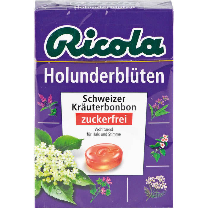 Ricola oZ Box Holunderblüten, 50 g Bonbons