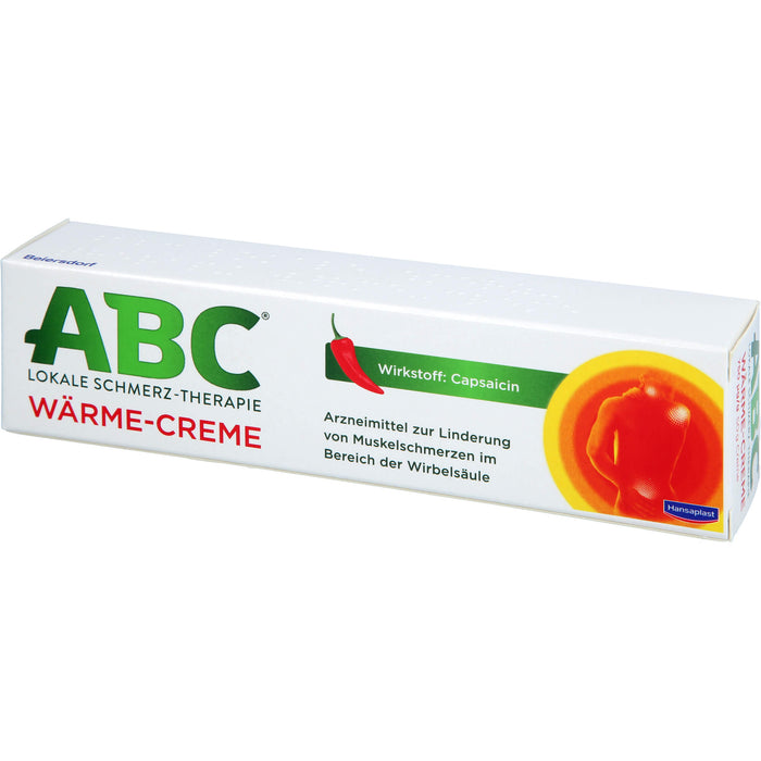 Hansaplast ABC lokale Schmerztherapie Wärme-Creme, 50 g Cream