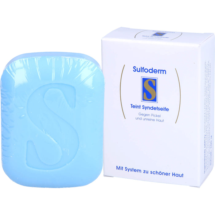 Sulfoderm S Teint Syndetseife, 100 g SEI