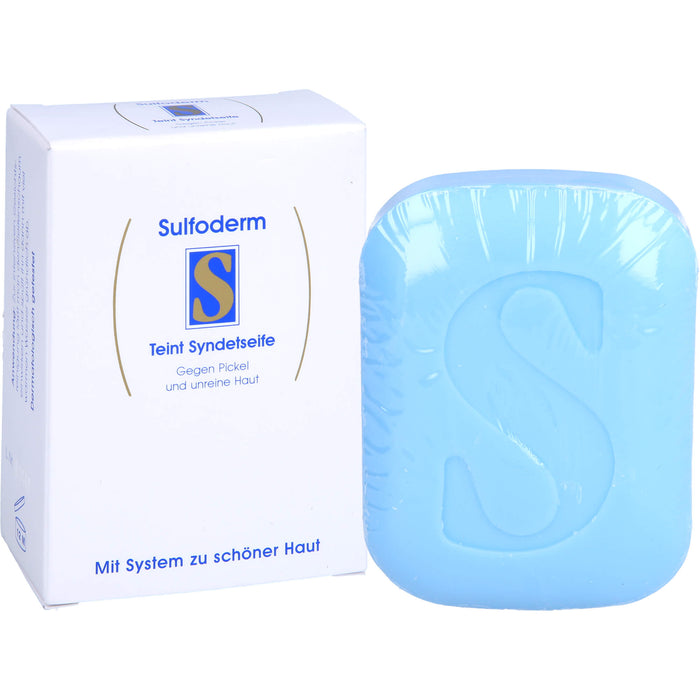 Sulfoderm S Teint Syndetseife, 100 g SEI