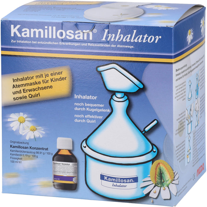 Kamillosan 100 ml Konzentrat + Inhalator, 1 pcs. Set