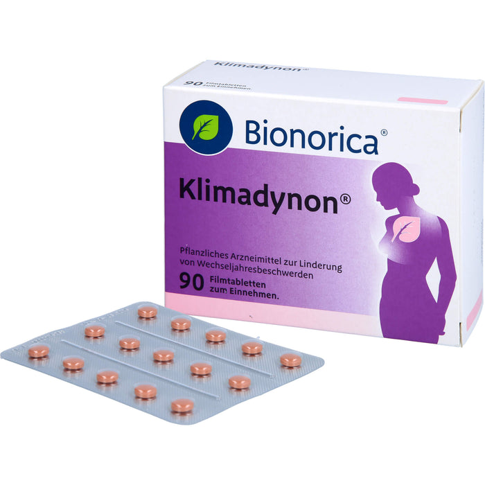 Klimadynon zur Linderung von Wechseljahresbeschwerden Filmtabletten, 90 St. Tabletten