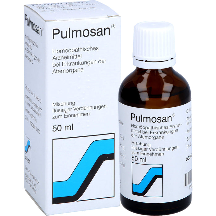 Pulmosan Mischung flüssiger Verdünnungen zum Einnehmen, 50 ml TRO