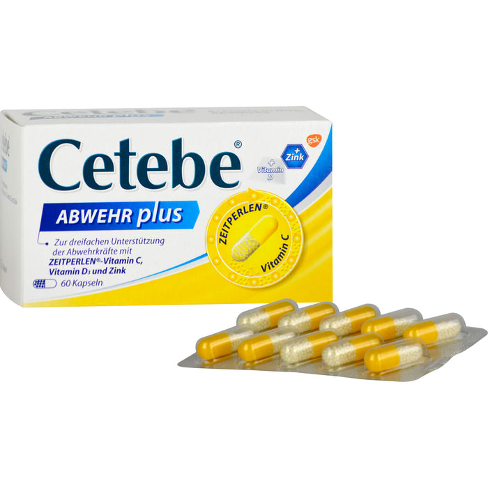 Cetebe Abwehr plus Kapseln, 60 pcs. Capsules