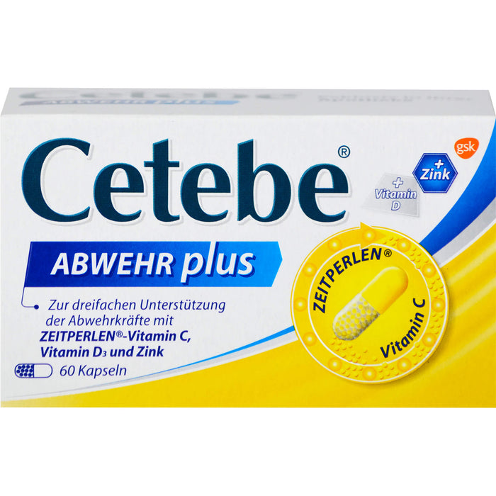 Cetebe Abwehr plus Kapseln, 60 pcs. Capsules