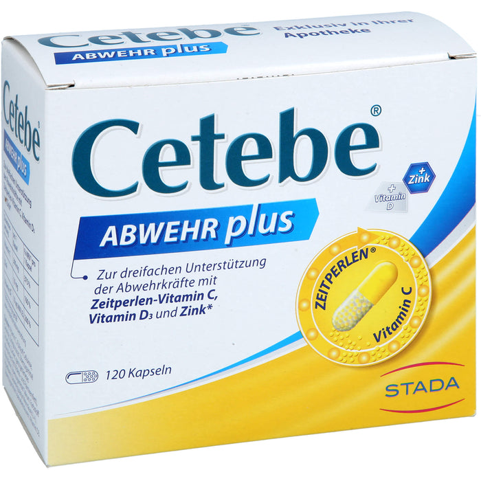 Cetebe Abwehr plus Kapseln, 120 pcs. Capsules