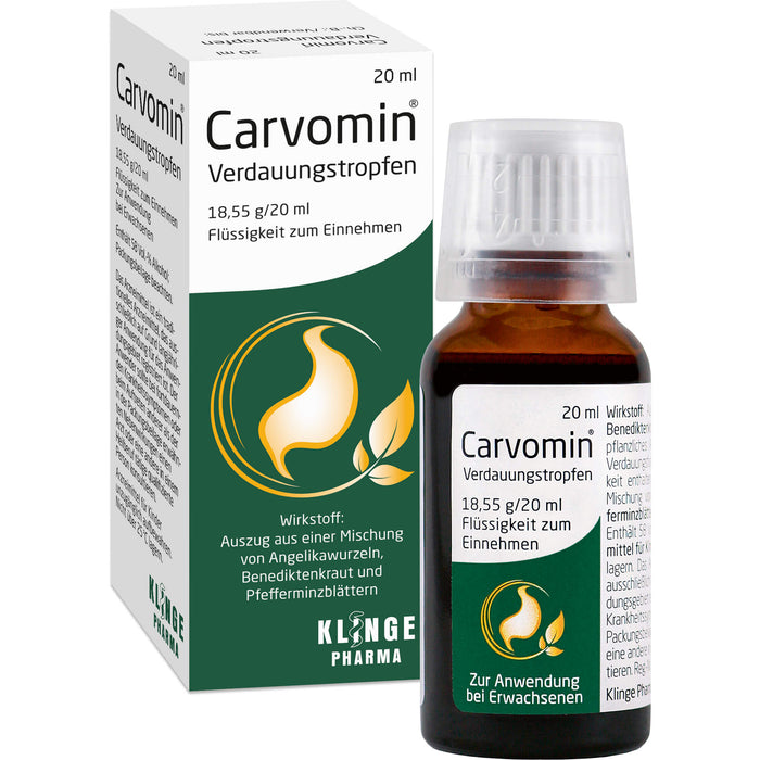 Carvomin Verdauungstropfen, 20 ml Lösung