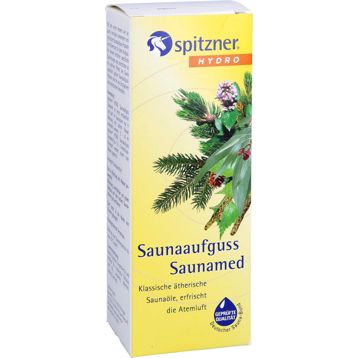 Spitzner Saunaaufguss Saunamed Hydro, 190 ml Konzentrat