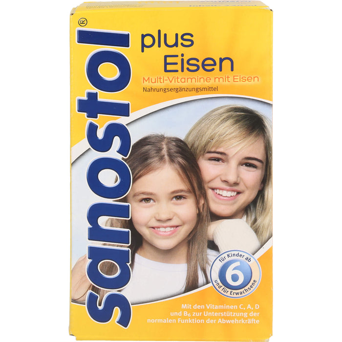 sanostol plus Eisen Saft, 230 ml Solution