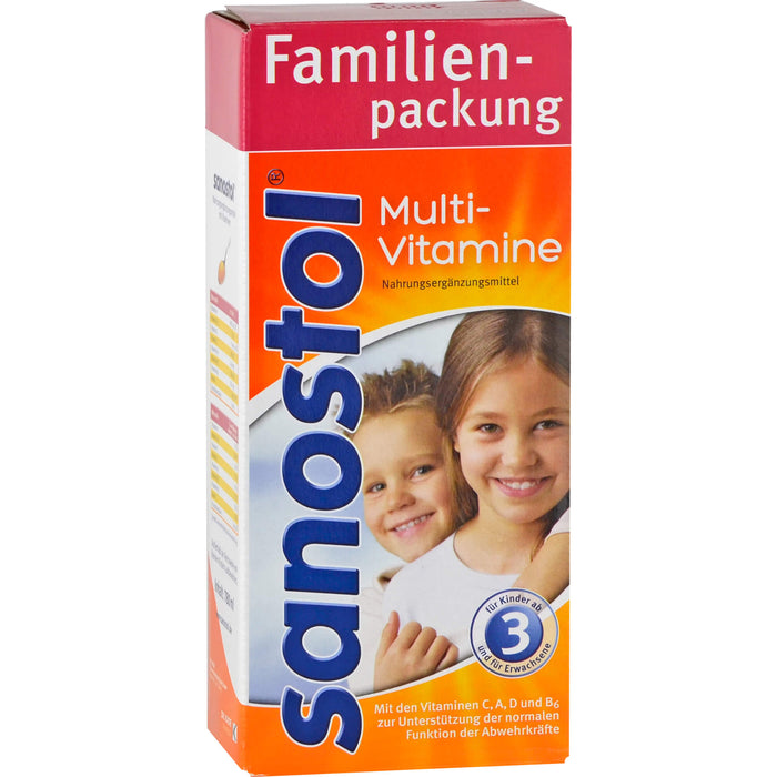 sanostol Multivitamine Familienpackung Saft, 780 ml Lösung