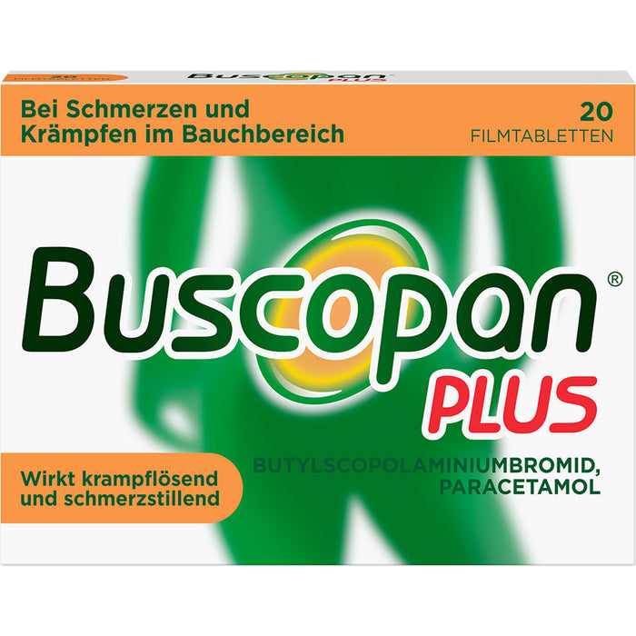 Buscopan plus Filmtabletten Original Sanofi-Aventis, 20 St. Tabletten