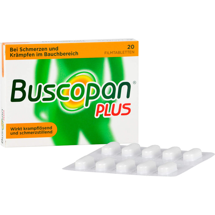 Buscopan plus Filmtabletten Original Sanofi-Aventis, 20 pc Tablettes